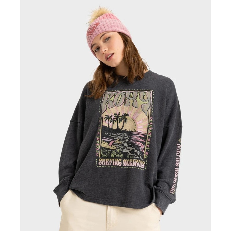 Roxy Eastside Midweight Womans Crew -Win25