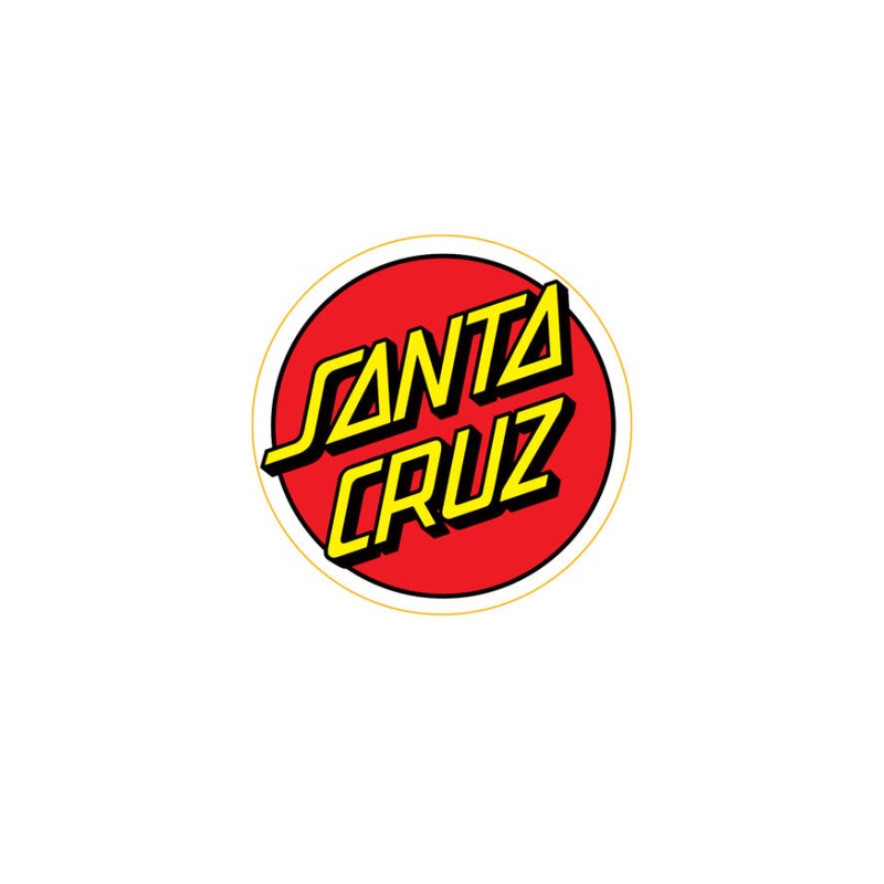 Santa Cruz Classic Dot Decal Sticker