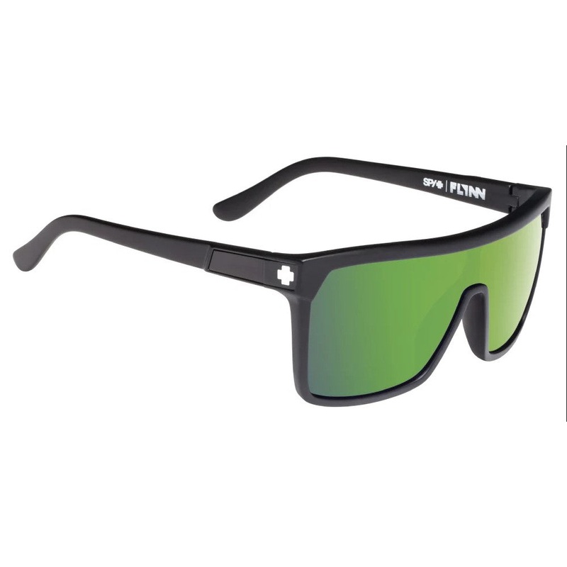 Spy Flynn Mtt Blk/Happy Bronze Green Spectra Sunglasses