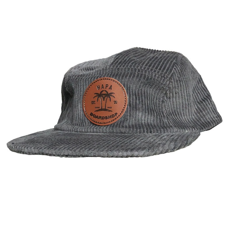 Two Palms Corduroy Cap Grey