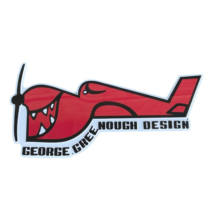 Greenough plane Sticker
