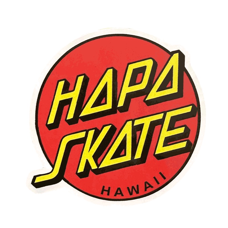 Hapa Cruz Sticker