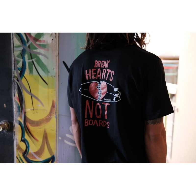 Break Hearts Not Boards by Drew Toonz