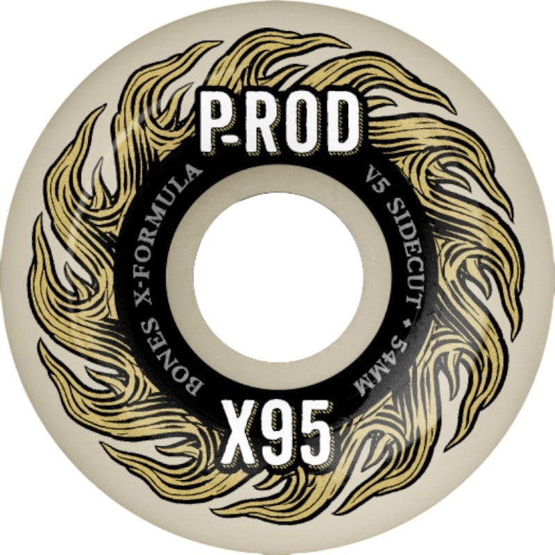 54mm 95a V5 P-Rod Pro Sidecut X-Formula