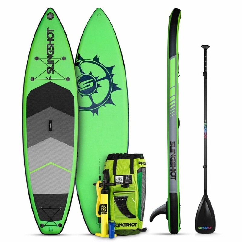 Slingshot Crossbreed Airtech 11' SUP Package Green