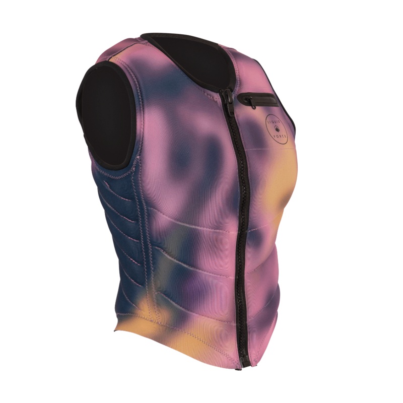 Liquid Force Breeze Comp Wake Vest in Spring Blur
