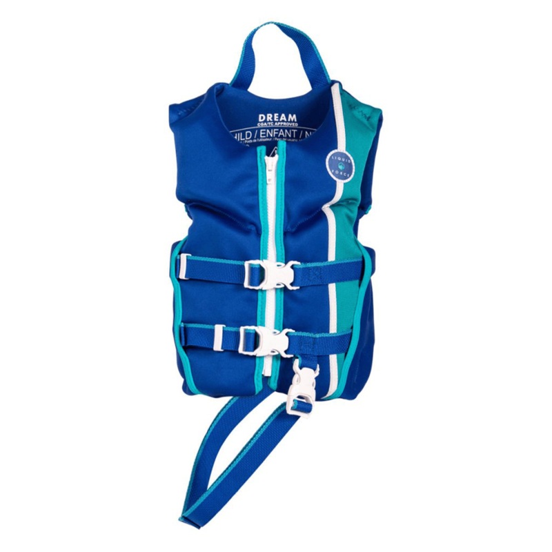 Liquid Force Dream Girls CGA Life Jacket in Navy/Aqua