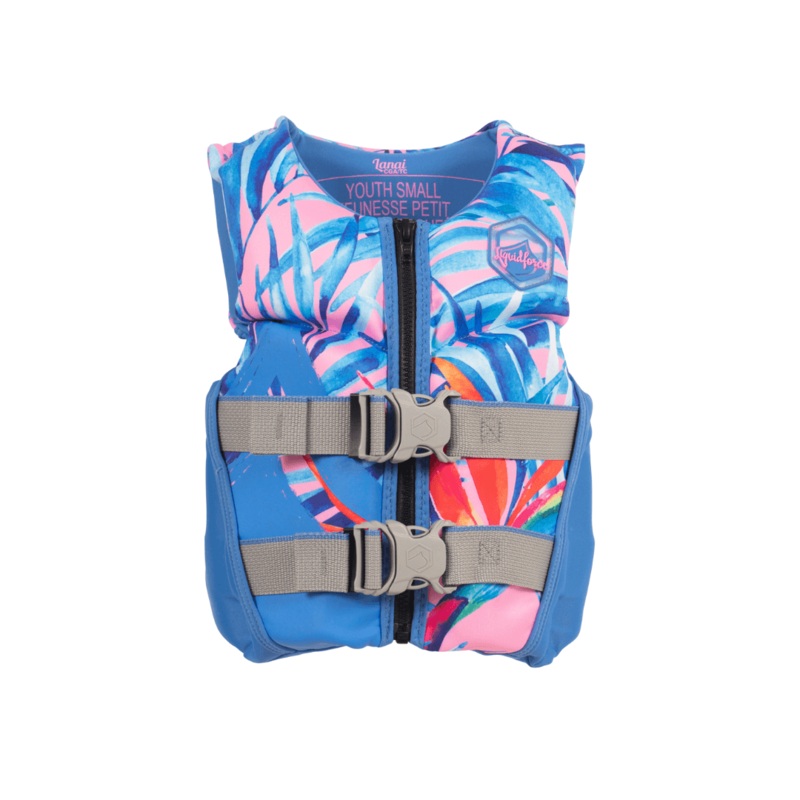 Liquid Force Lanai Youth CGA Life Jacket in Tropical