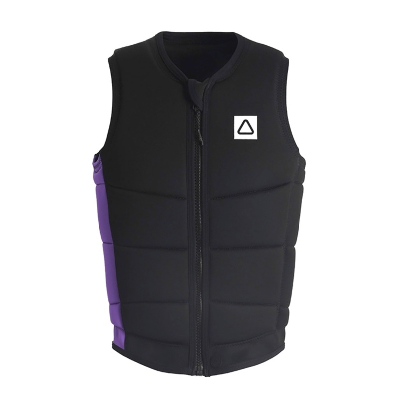 Follow Corp Men's Comp Wake Vest in Black/Purple