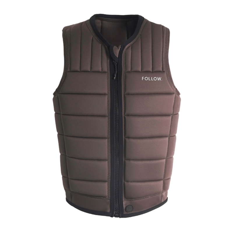 Follow Total Men's Comp Wake Vest in Dark Brown