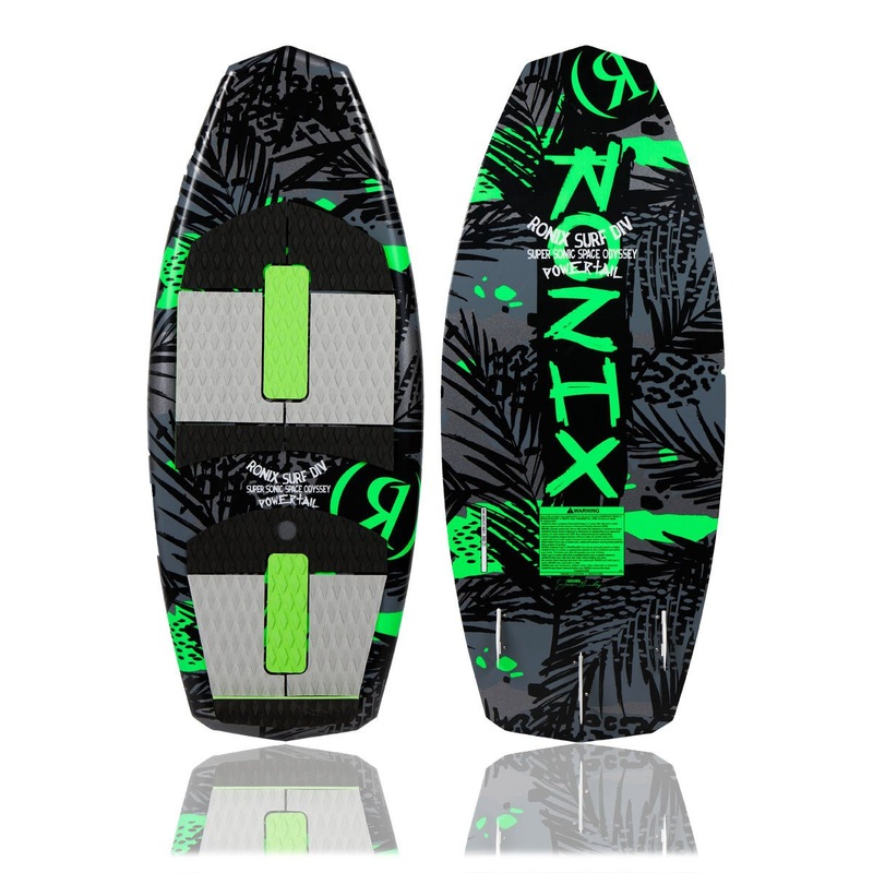 Ronix Kid's Super Sonic Space Odyssey Powertail Wakesurf Board 2024