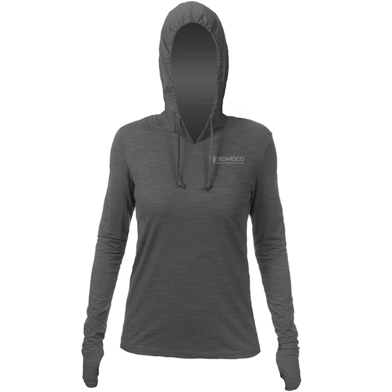 Anetik  Breeze Tech Hoody in Charcoal Heathered