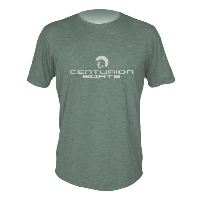 Anetik Centurion Low Pro Tech Tee in Dark Olive Heathered