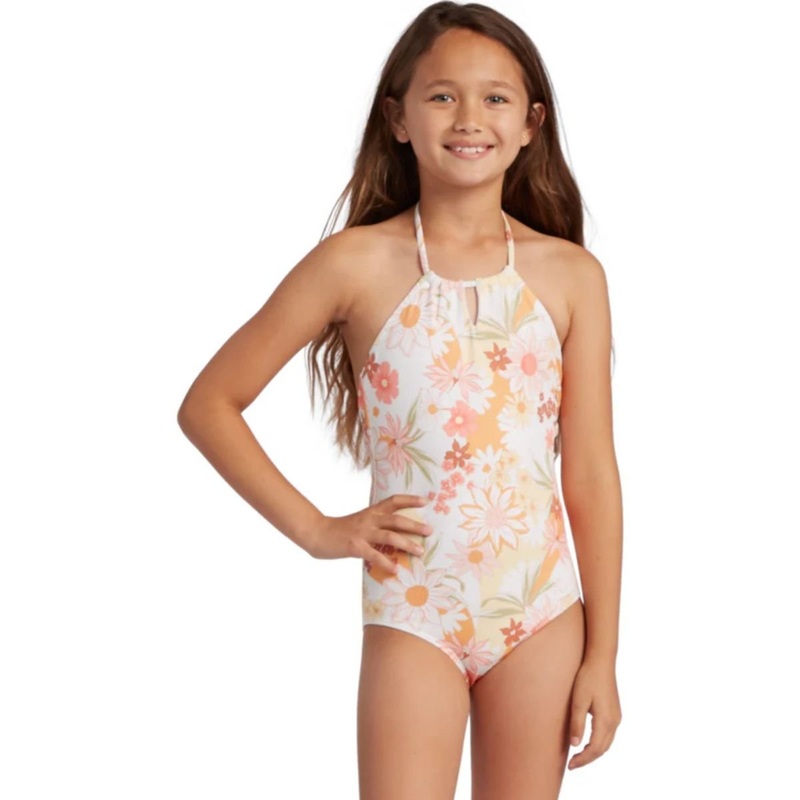 Billabong Girls Little Bit of Sunshine One Piece in Multi