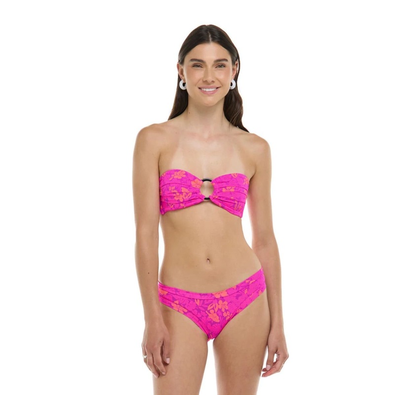 Body Glove Puako Irene Bikini Top in Bubble Gum
