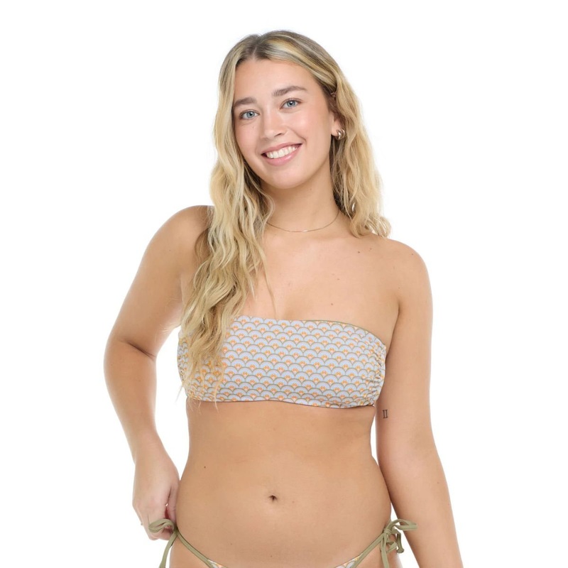 Eidon Pavonini River Bikini Top in Tundra