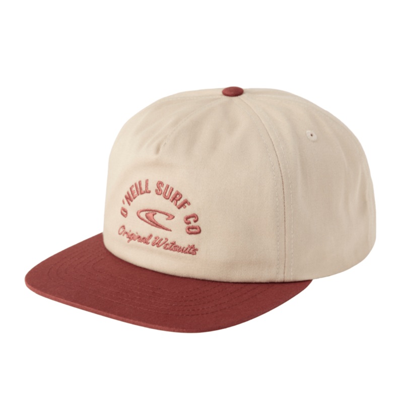O'Neill Cutler Snapback Hat in Light Khaki