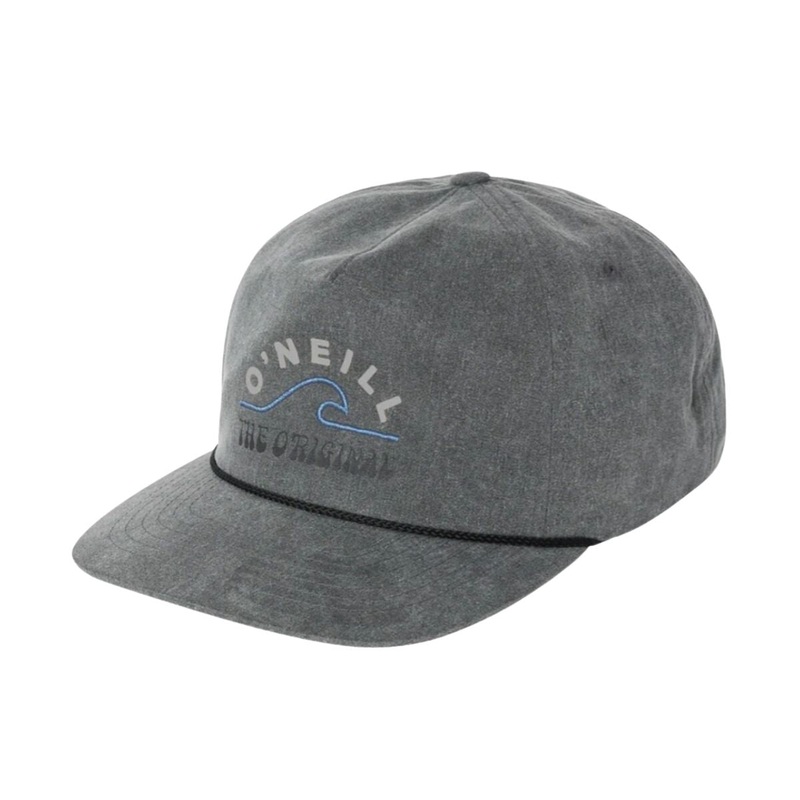 O'Neill Original Go To Snapback Hat in Graphite