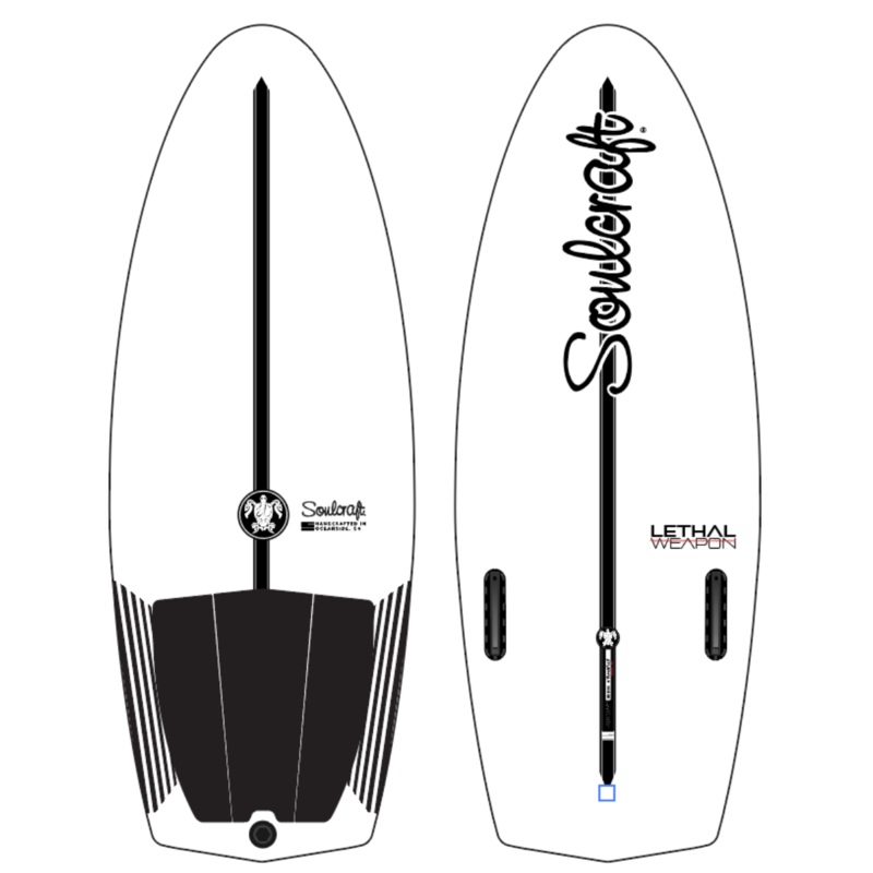 Soulcraft Lethal Weapon-R Wakesurf Board 2025