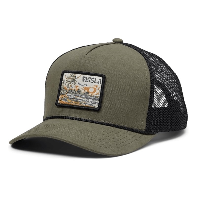 Vissla West Winds Trucker Hat in Surplus