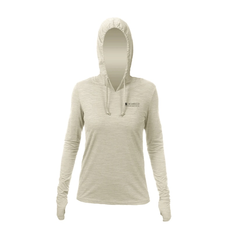 ANETIK  Breeze Tech Hoody in Stone Heathered