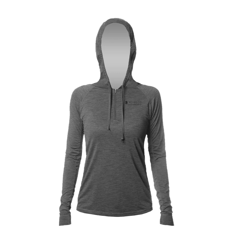 ANETIK  Flight Tech Hoody in Charcoal Heathered