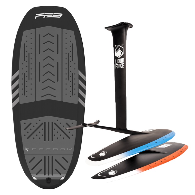 Liquid Force Freedom Whip / Carbon Horizon Deluxe Wake Foil Package