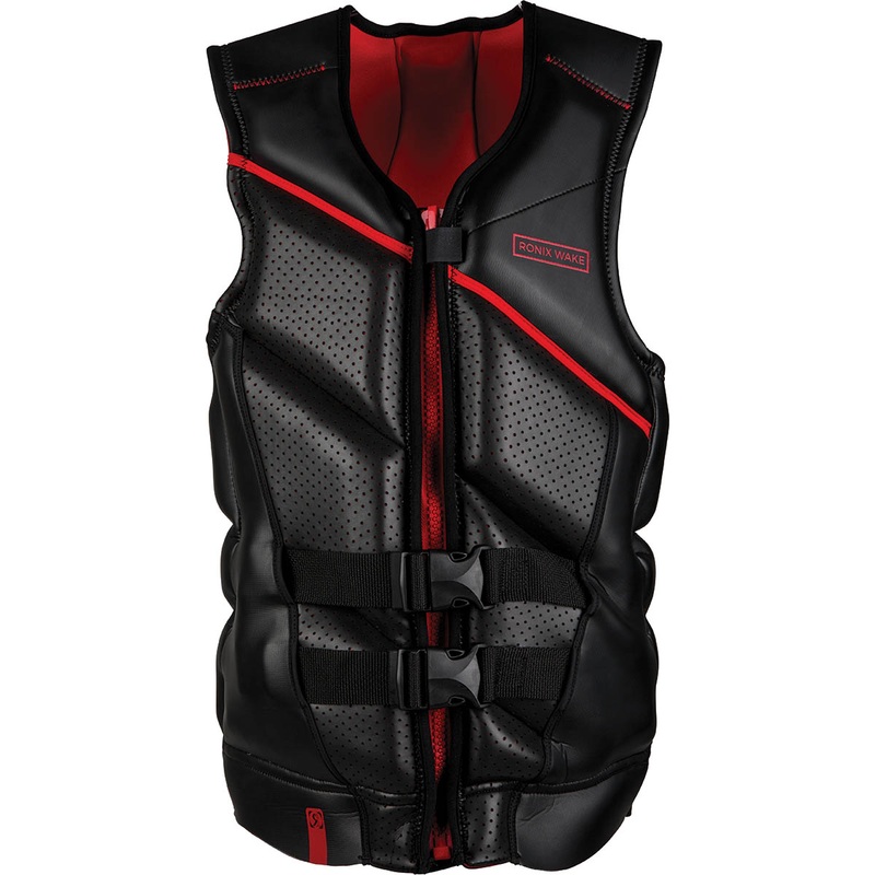 Ronix Darkside Capella 2.0 CGA Life Jacket in Black / Red