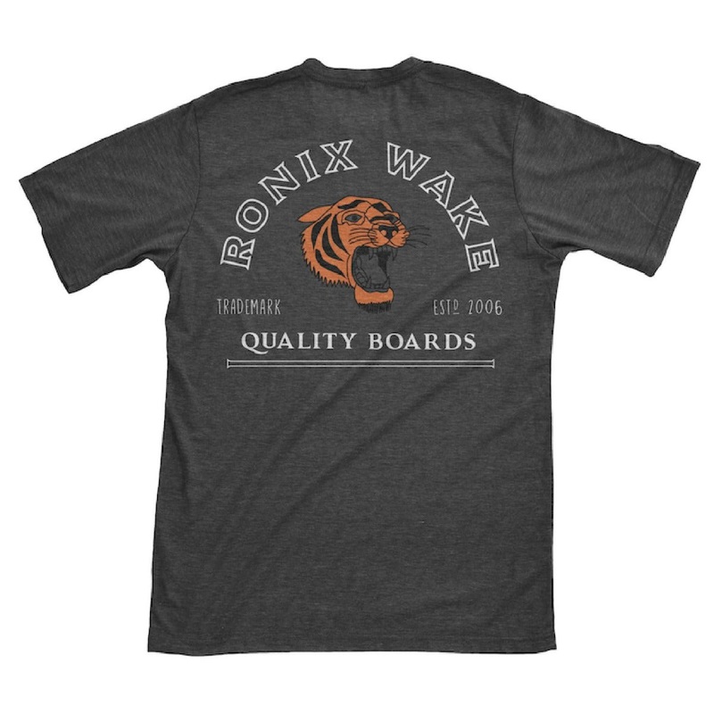 Ronix Jungle Cat Tee in Heather / Orange