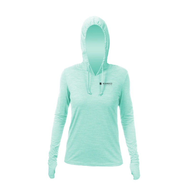 Anetik  Breeze Tech Hoody in Seafoam Heathered