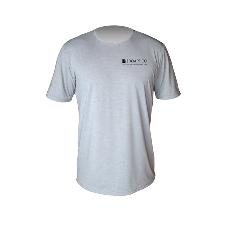 Anetik  Low Pro Tech Tee in Alloy Heathered