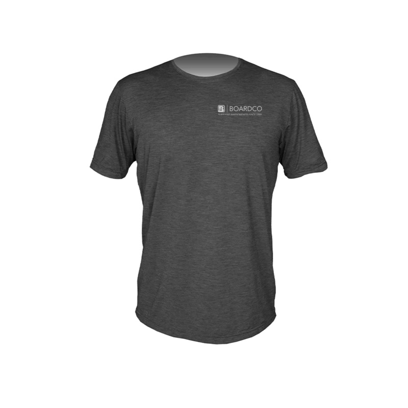 Anetik  Low Pro Tech Tee in Charcoal Heathered