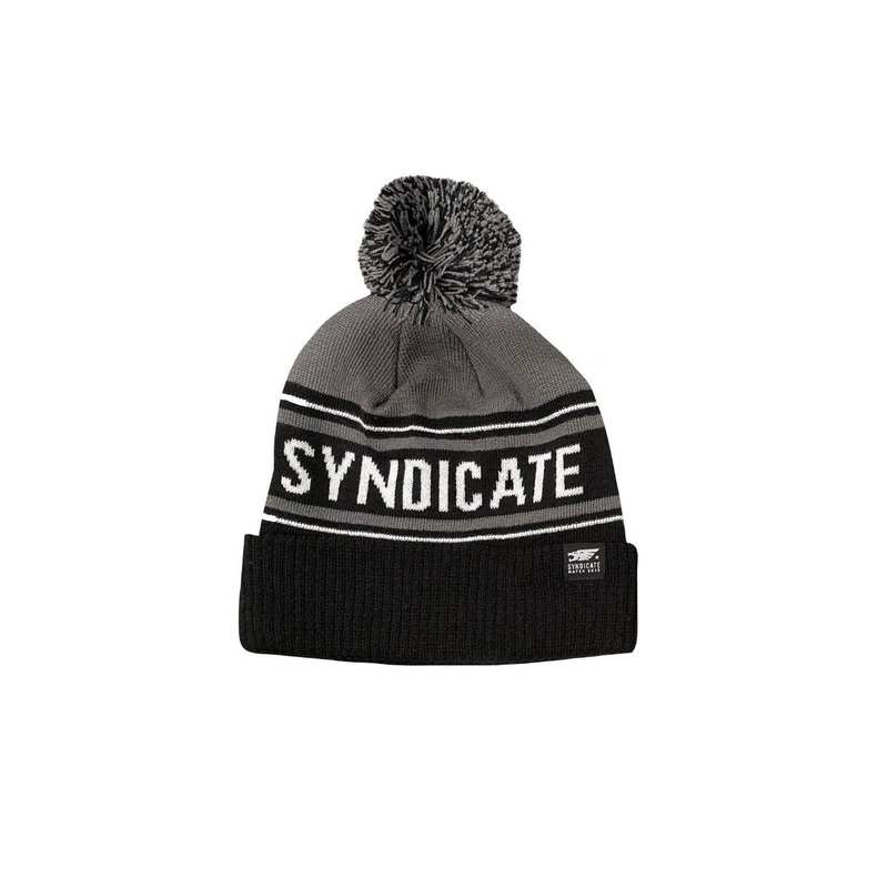 HO Syndicate Pom Pom Beanie Black