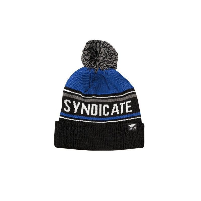 HO Syndicate Pom Pom Beanie Navy