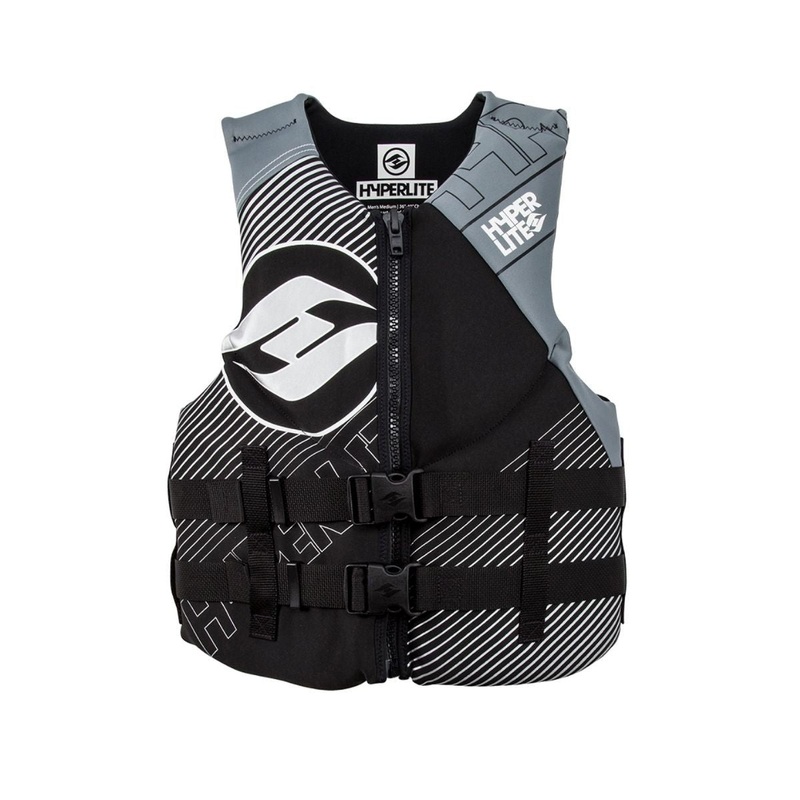 Hyperlite Men's Indy Neo CGA Life Jacket in Grey 2019