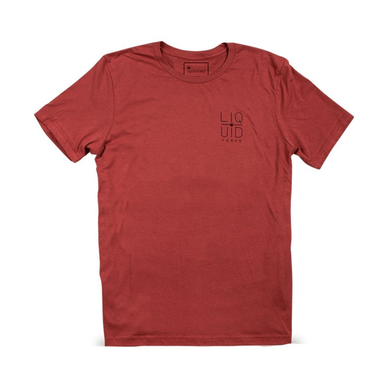 Liquid Force Crosshair Tee Rust