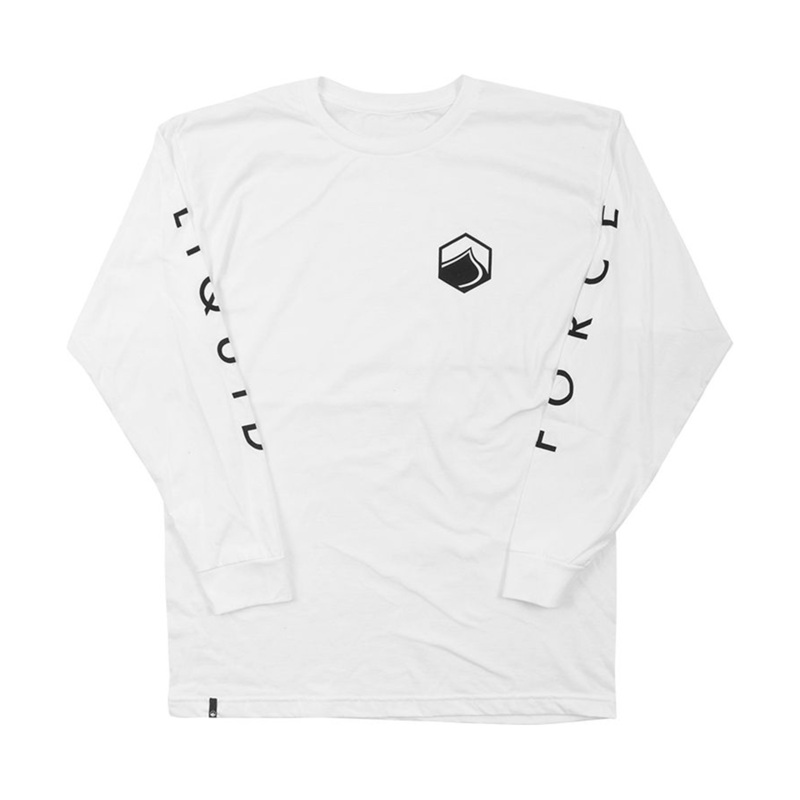 Liquid Force Team LS Tee in White