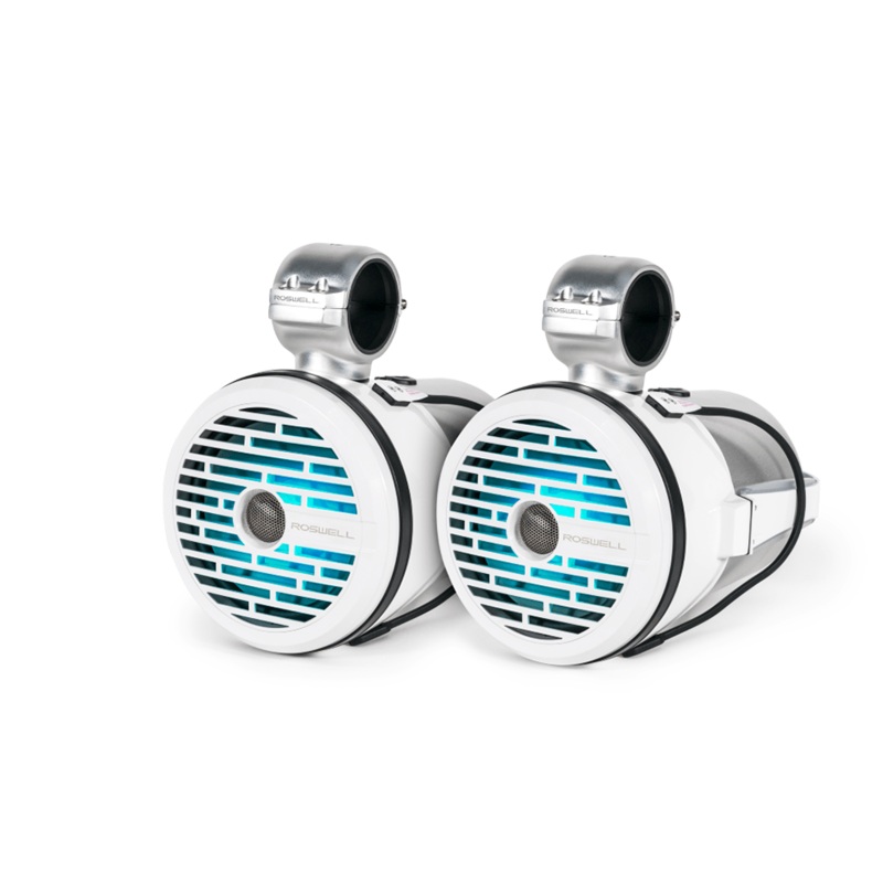 Roswell R1 8" Tower Speakers (White)