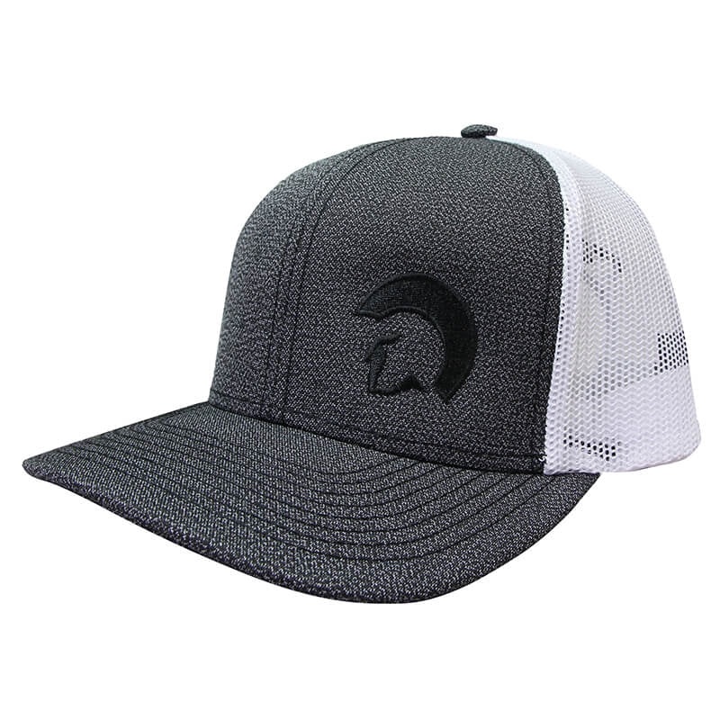 Centurion Boats Melange Trucker Cap in Black/White