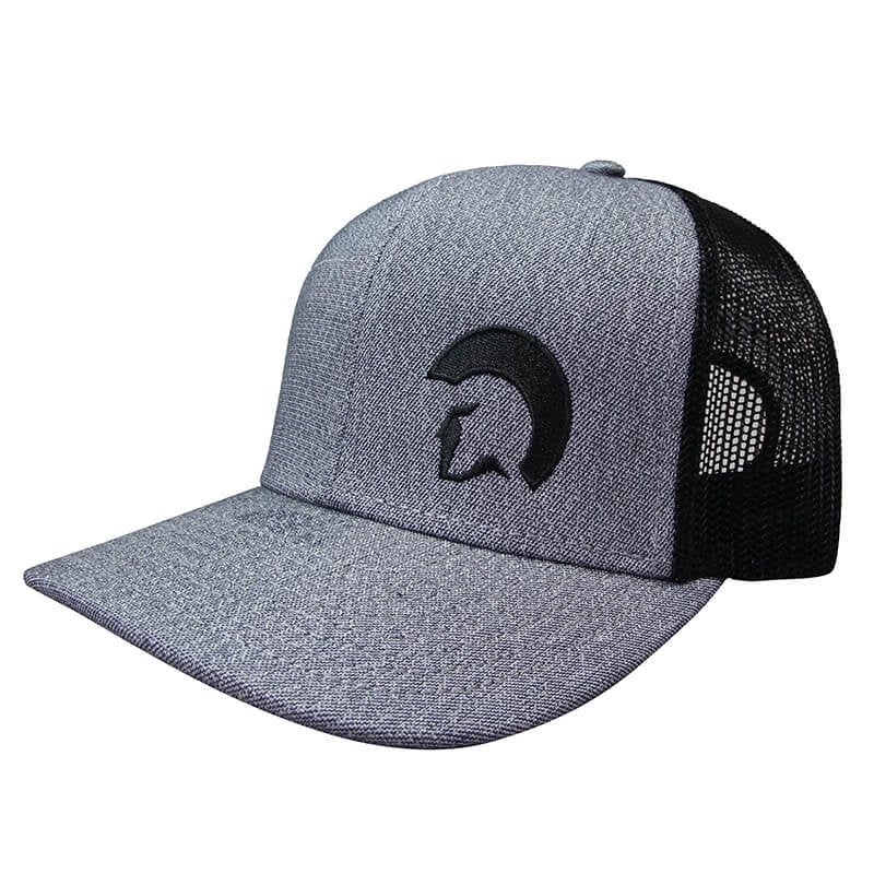 Centurion Boats Melange Trucker Cap in Grey/Black