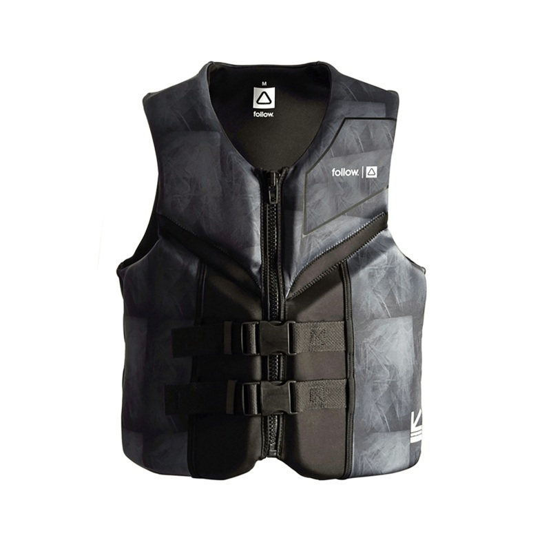 Follow Order Mens CGA Life Jacket 2022 in Black