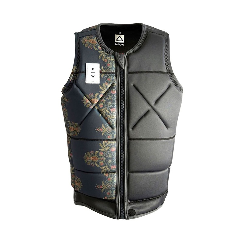 Follow Unity Comp Wake Vest in SB Charcoal