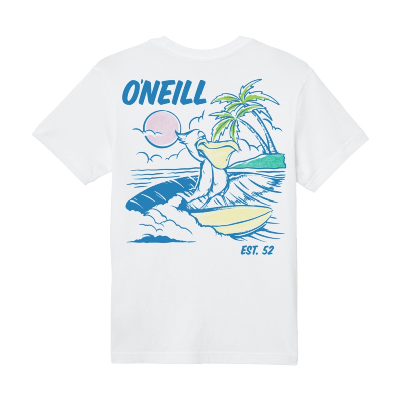 O'Neill Boys Low-Key Tee in White