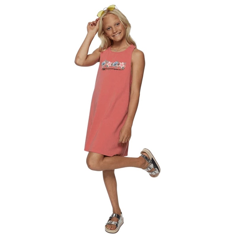 O'Neill Girls Lillie Dress in Faded Rose