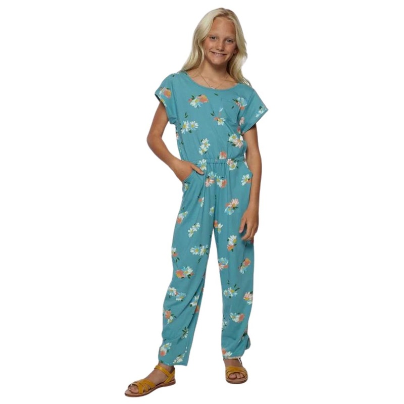 O'Neill Girls Ryder Romper in Teal