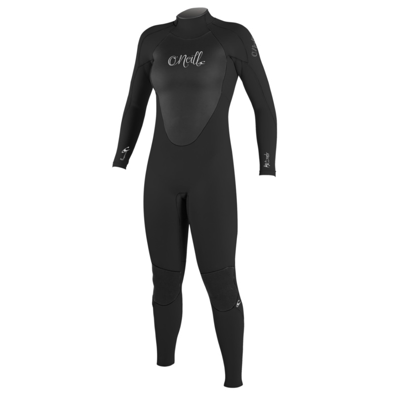 O'Neill Womens Epic 4/3mm BZ Full Wetsuit in Black