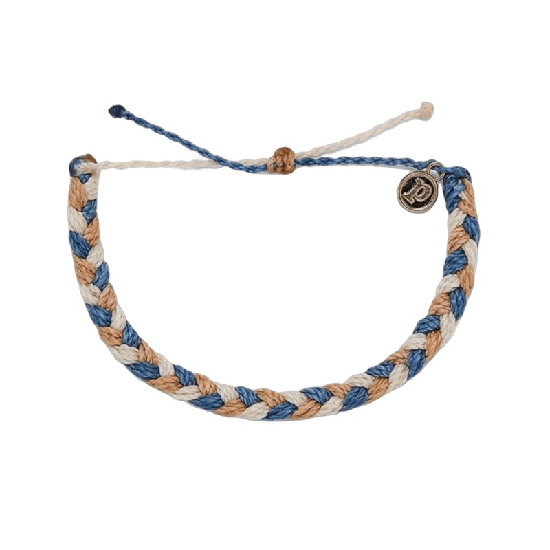Pura Vida Braided Bracelet Happy Trails