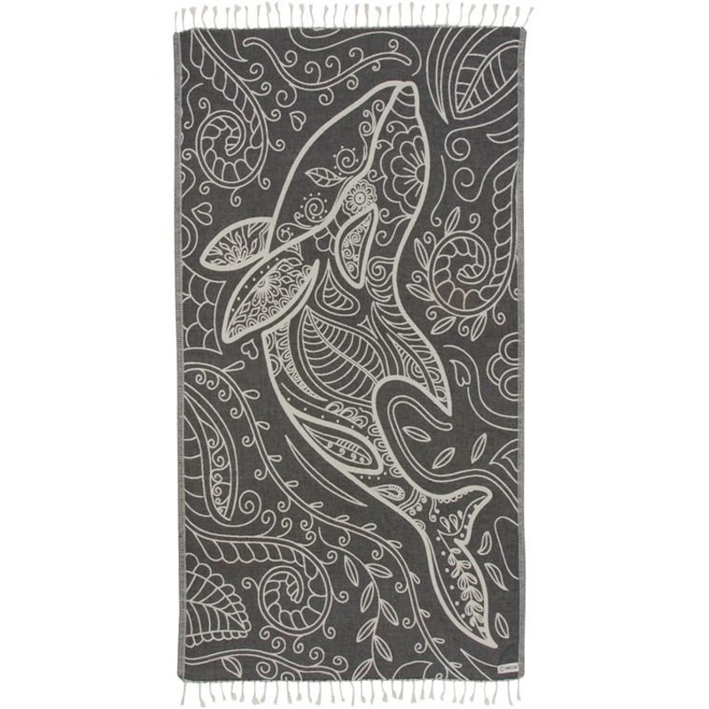 Sand Cloud Floral Dolphin Beach Towel