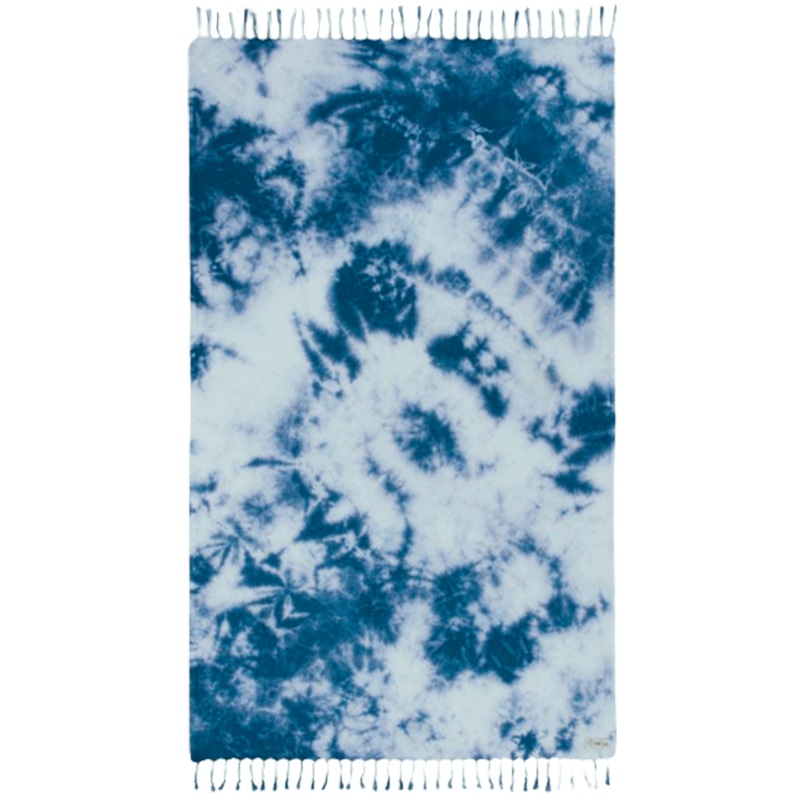 Sand Cloud Navy Acid Wash Towel