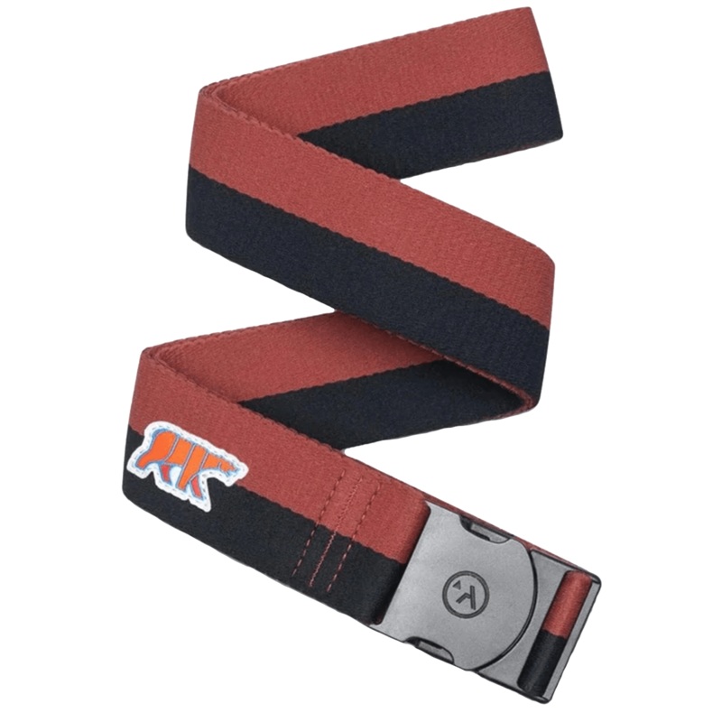 Arcade Rambler Belt in Vermillion/Bear